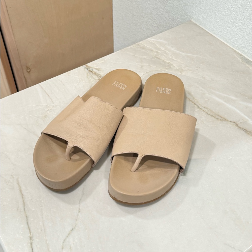 Eileen Fisher Nude Flats